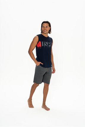 ست لباس راحتی سرمه ای مردانه لیسانس دار	 U.S. Polo Assn. - کد 921582163