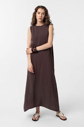 لباس قهوه ای زنانه بافتنی Antioch - کد 921585491