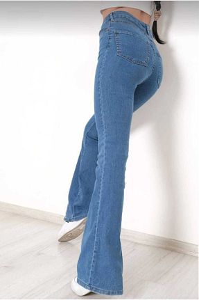شلوار جین آبی زنانه پاچه تنگ aideen - کد 921595800