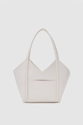کیف دوشی بژ زنانه چرم مصنوعی Shule Bags - کد 921593933