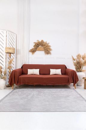 کاور مبل نارنجی پنبه ای Viaden - کد 904454057