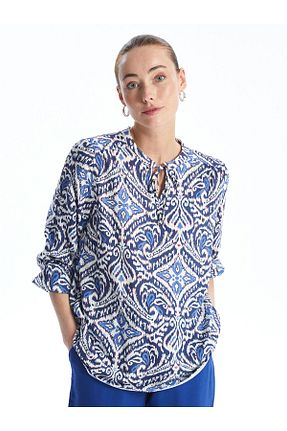 بلوز رنگی زنانه چاپی LC Waikiki - کد 921621628