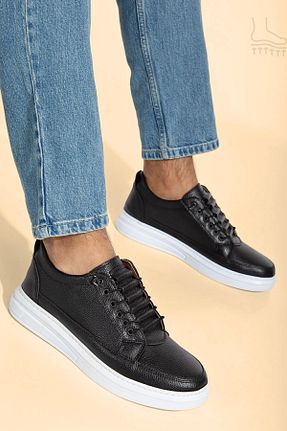 کفش کلاسیک مشکی مردانه چرم مصنوعی GÜR MODA AYAKKABI - کد 922356956