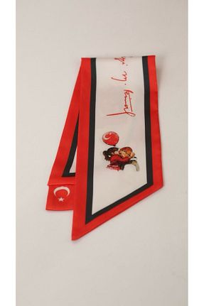 دستمال گردن قرمز بچه گانه پلی استر ElevaGlam - کد 921636912