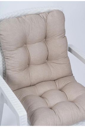 بالشتک صندلی بژ ZİYNET HOME - کد 922372941