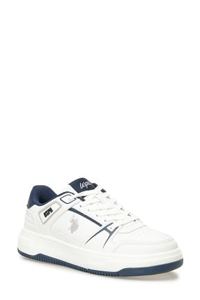 کفش اسنیکر سفید زنانه بند دار U.S. Polo Assn. - کد 894018170