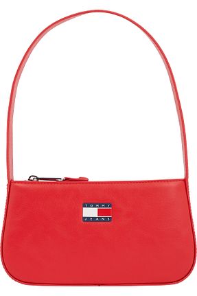 کیف دستی قرمز زنانه Tommy Hilfiger - کد 901400072