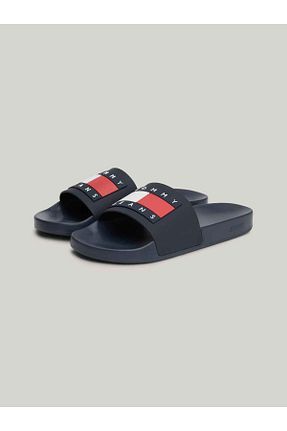 دمپائی سرمه ای مردانه پاشنه تخت Tommy Hilfiger - کد 828933686