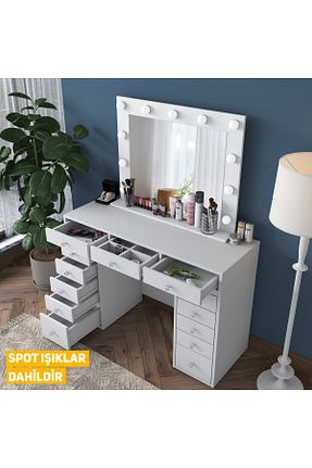 میز آرایش و میز توالت سفید Suntalam Rani Mobilya - کد 730064629