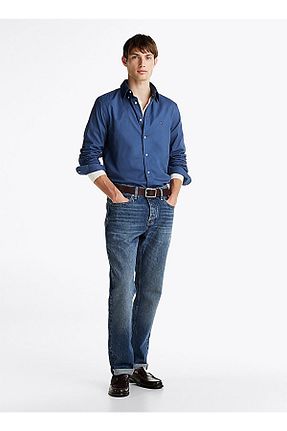 پیراهن نارنجی مردانه رگولار Tommy Hilfiger - کد 889677640