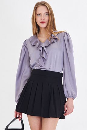 بلوز طوسی زنانه ساده armonika - کد 358082411