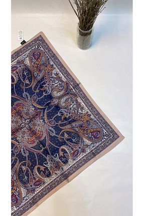 روسری بژ 90 x 90 Onur - کد 917805039