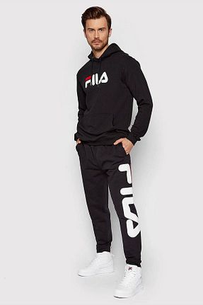 پائین تنه گرمکن اسپرت مشکی زنانه رگولار Fila - کد 920754145