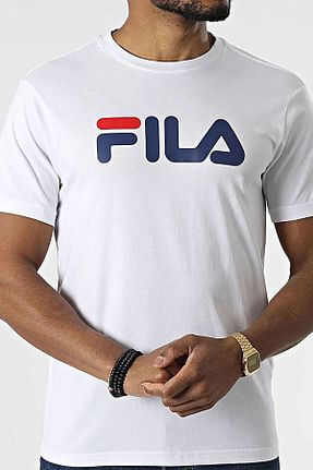 تیشرت اسپرت سفید مردانه رگولار Fila - کد 917805024