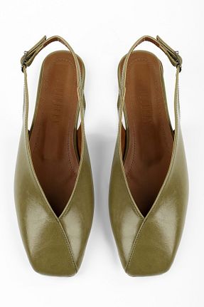 بابت سبز زنانه چرم مصنوعی Shoeberry - کد 917817620