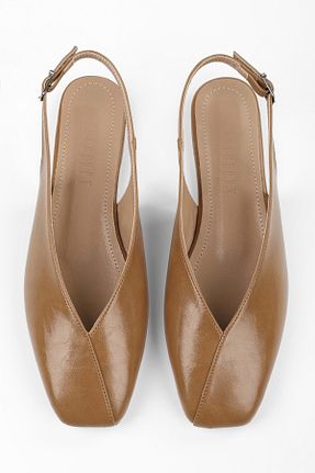 بابت قهوه ای زنانه چرم مصنوعی Shoeberry - کد 917817424