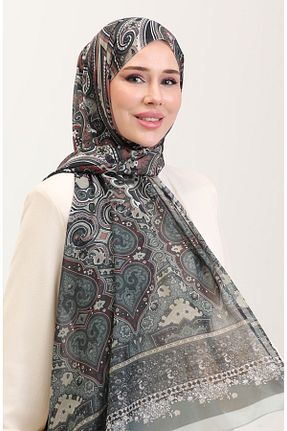 روسری سبز پنبه ای sefamerve - کد 917828380