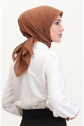 روسری قهوه ای sefamerve - کد 917827409