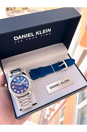 ساعت مچی سرمه ای مردانه 41-45 میلی متر Daniel Klein - کد 917726271