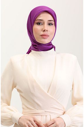 روسری بنفش sefamerve - کد 917827637
