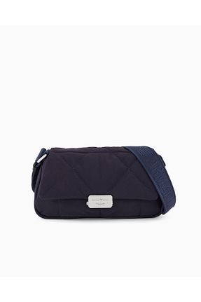 کیف دوشی سرمه ای زنانه Emporio Armani - کد 917839038