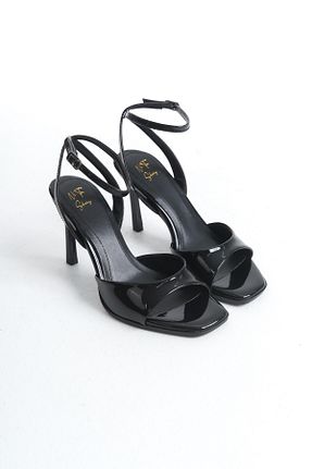 کفش پاشنه بلند کلاسیک مشکی زنانه چرم لاکی NITU Shoes - کد 904830094