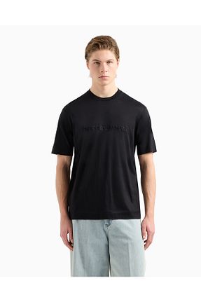 تیشرت مشکی مردانه رگولار Emporio Armani - کد 917840215