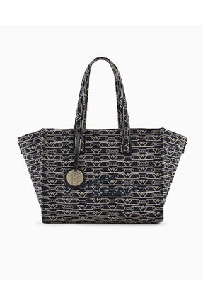 کیف دوشی سرمه ای زنانه Emporio Armani - کد 917839687