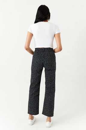 شلوار جین مشکی زنانه پاچه ساده Select Moda - کد 917837834