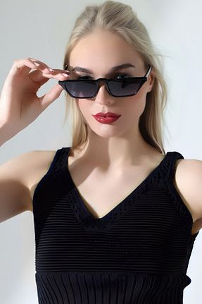 عینک آفتابی مشکی زنانه 52 MACERATİ - کد 917860812