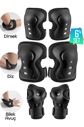 لوازم اسکیت مشکی Telvesse - کد 920481873