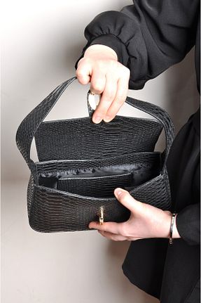 کیف دستی مشکی زنانه سایز متوسط WITH-W - کد 917976547