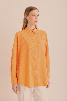 تونیک نارنجی بافتنی Aker - کد 917961093