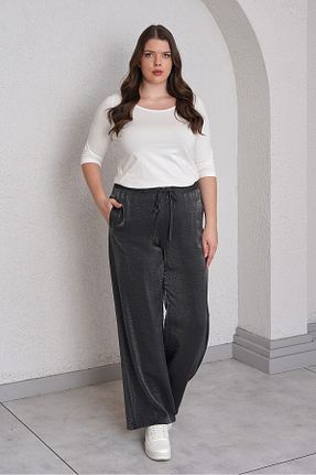 شلوار مشکی زنانه پاچه ساده Büyük Moda - کد 919552334