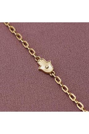 دستبند طلا رنگی زنانه 14 عیار Siora Jewelry - کد 906422719