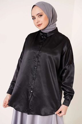 پیراهن حجاب مشکی زنانه رگولار hazelin - کد 917983736