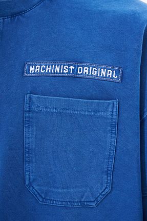 تیشرت سرمه ای مردانه اورسایز Machinist - کد 838868152