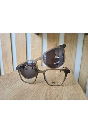 عینک آفتابی خاکی زنانه 50 GIGI MILANO - کد 918004245