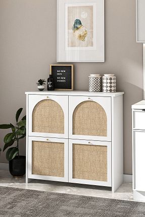 کابینت چند منظوره سفید MDF AYKOL MOBİLYA - کد 920775979