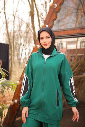 ست کرمکن اسپرت سبز زنانه پلی استر MİMİ Luxury Wear - کد 920774485