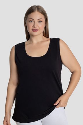 رکابی سایز بزرگ مشکی زنانه سایز بزرگ Arma Yıldız - کد 841573187