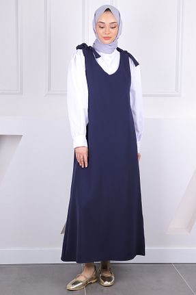 سالوپت حجاب سرمه ای زنانه İmajButik - کد 919766901
