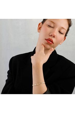 دستبند طلا طلائی زنانه 14 عیار Siora Jewelry - کد 906410870