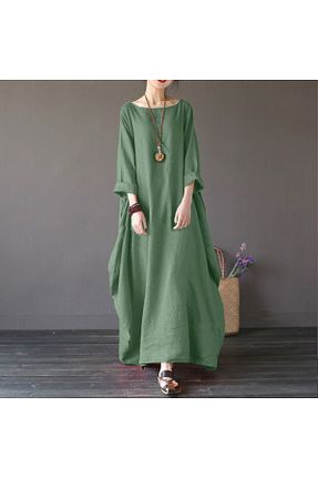 لباس خاکی زنانه بافتنی Barbora - کد 826382937