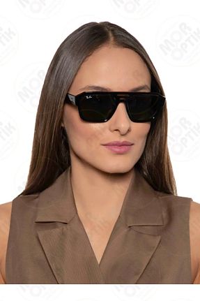 عینک آفتابی مشکی زنانه 54 Ray-Ban - کد 919761603