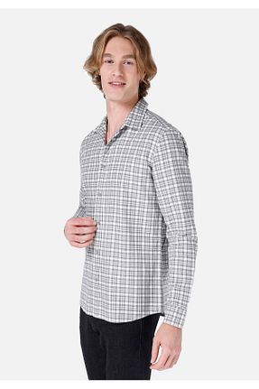 پیراهن طوسی مردانه اسلیم فیت Colin’s - کد 825533438