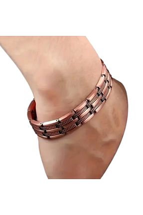 دستبند استیل (فولاد) متالیک مردانه مس Sevilgülgünfinecrafts - کد 919811329