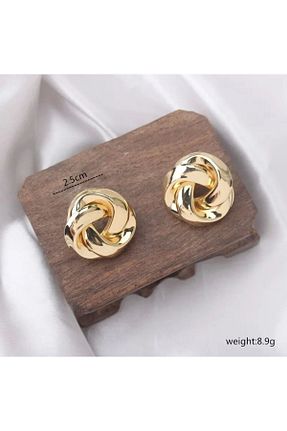 گوشواره جواهر طلائی monalisatoka - کد 839364817