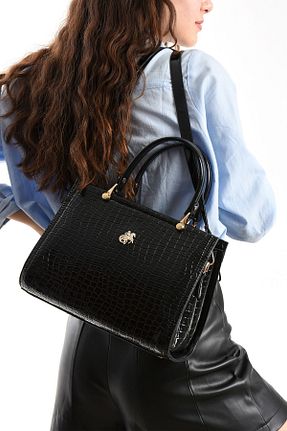 کیف دوشی رنگی زنانه چرم مصنوعی H&D COLLECTİON - کد 919845907