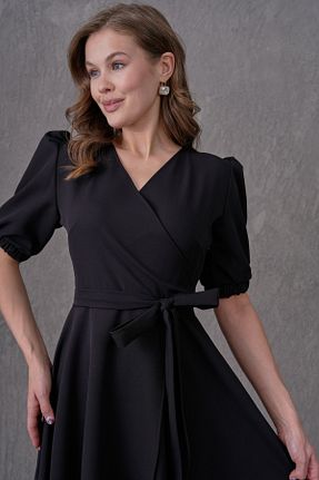 لباس مجلسی و فارغ التحصیلی مشکی زنانه آستین استاندارد bayansepeti - کد 645894206